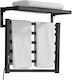 Suport Electric Pentru Prosoape 60W 58x55cm Negru