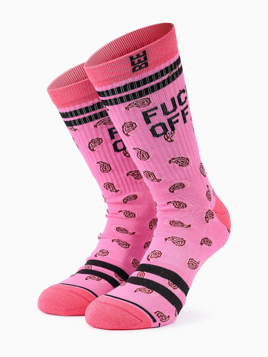 Bee. Unusual. Fck Off Κάλτσες Pink