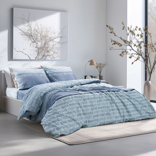 Beauty Home 12366 Single Bed Set 3 Pieces 110x200+32cm With Rubber Hugger 3