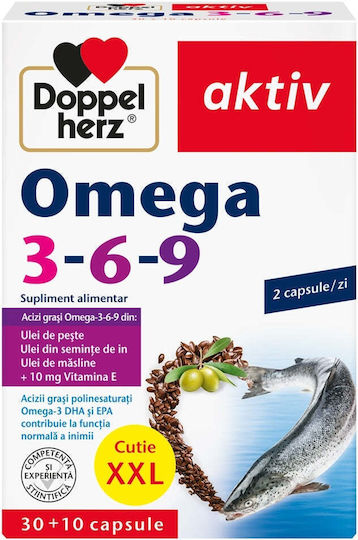 Doppelherz Omega 3-6-9 Active 40 Capsule Natural