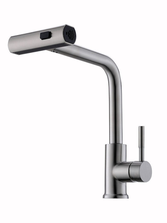 Inox Gray Mixing Sink Faucet