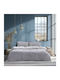 Beauty Home Cotton Duvet Cover Set 230x250cm Double with 2 Pillowcases 12362 12362PTHYD Ecru
