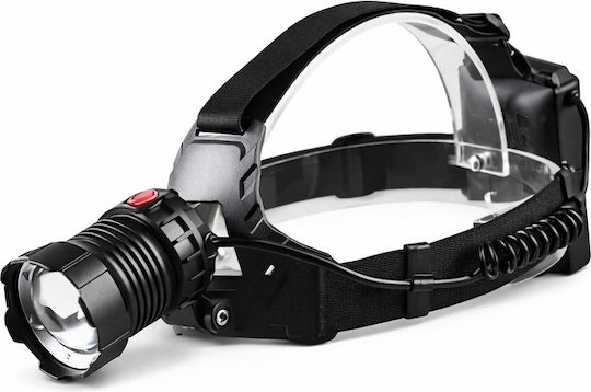 Poly Rechargeable LED Head Flashlight