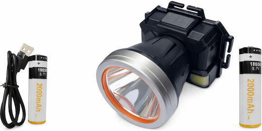 Poly Rechargeable LED Head Flashlight