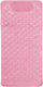 Landsh Anti-Slip Bathtub Mat with Suction Cups Pink 36x70cm