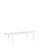 Ostuni Dining Room Table Extendable White 240(+80) x 90 x 75 cm
