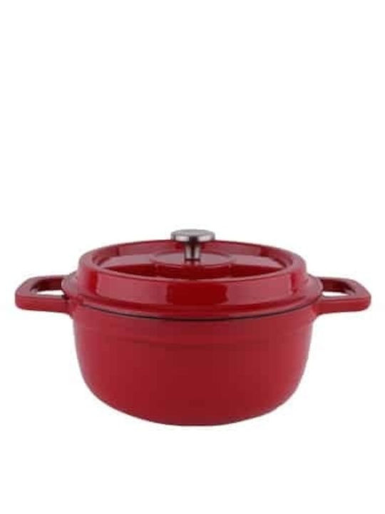 Oală Joasă din Fontă 2.6l /