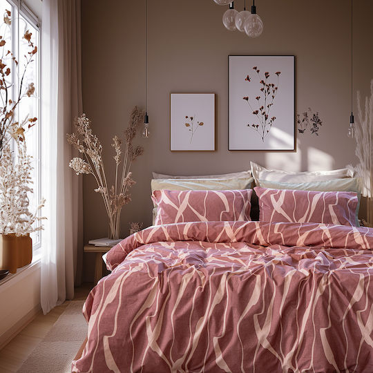 Beauty Home Glory Art 12375 Coverlet Set Single Sapio Apple 160x230cm 3 Pieces