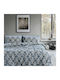 Beauty Home Glory Art 12379 Σετ Κουβερλί Μονό Μπλε 160x230cm 3τμχ