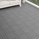 vidaXL Tile for Garden Flooring from WPC 3x3cm 11 Pieces