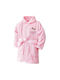 Borea Kids Bathrobe Balletto Pink Hooded