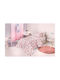 Guy Laroche Set Kinderbettlaken Mit Gummizug Baumwoll Rosa 100x200cm 3 Stück