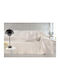 Guy Laroche Soho Ριχτάρι Πολυθρόνας Chenille 180x150εκ. Ivory