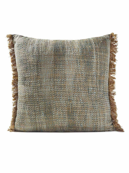 Hauz Μαξιλάρι Καναπέ από 100% Βαμβάκι Multi Color 60x60εκ.
