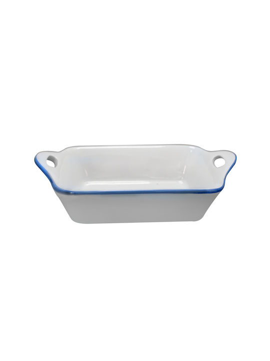 Raki Ceramica Rectangular Heat-Resistant Ceramic Cookware 20.3x12x6cm