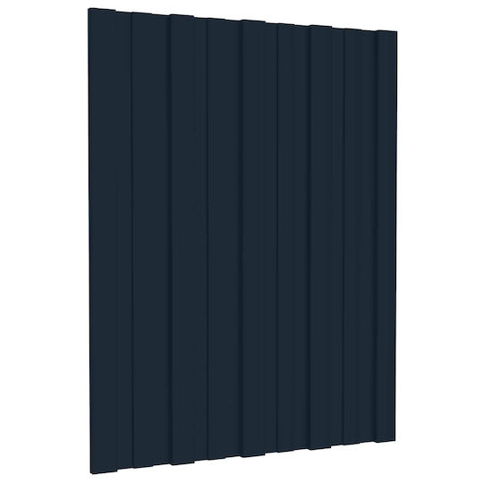 vidaXL Material Pentru Garduri De Grădină Din Oțel 60x45x45cm 12 Bucăți