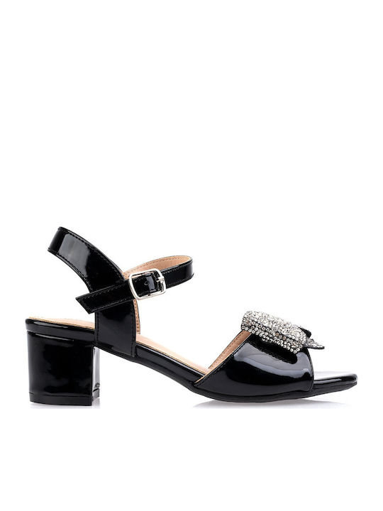 Fshoes Kindersandalen Schwarz