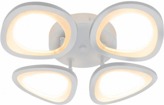 Spot Light Plafonieră De Tavan Albă Cu LED Integrat