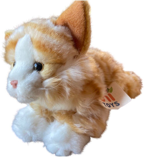 Uni-Toys Jucărie de Plus Pisicuță pentru 3+ Ani 22 cm