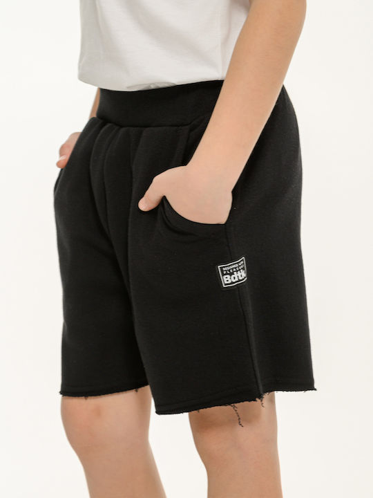 Αθλητικό Παιδικό Σορτς/Βερμούδα Walkshort Μαυρο