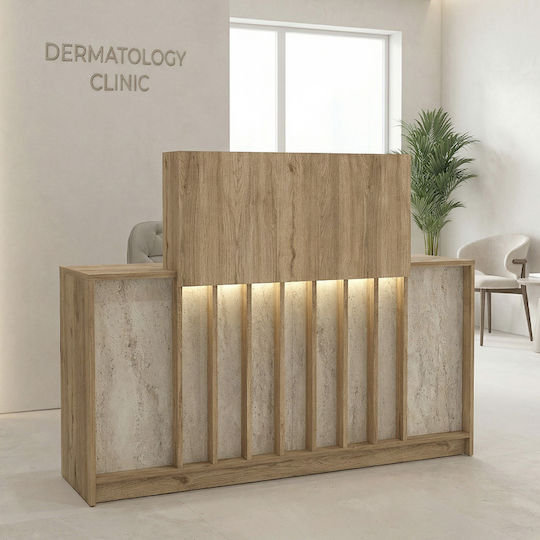 Megapap Davis Професионално Рецепция Д150xШ41.8xВ115см