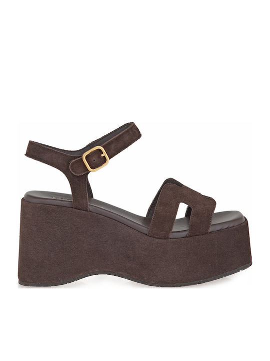 Komis & Komis Summer Women's Platforms Brown