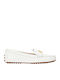 Barnsbury Leather Women's Loafers in White Colour