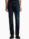 Ανδρικό Παντελόνι Τζιν με Slim Εφαρμογή Medium Blue Denim