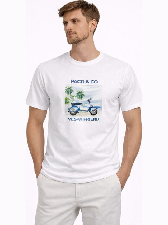 Paco & Co Тениска Бяла