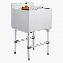 Vevor Metallic Waste Bin 46.7lt Gray
