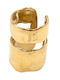 Poco Loco Cuff Earrings Made Of Gold Plated Steel