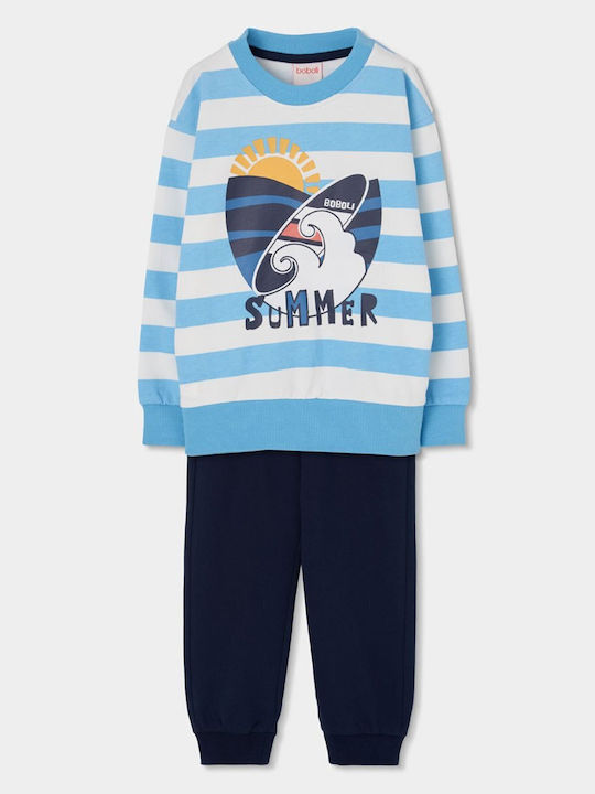 Kinder Sweatpants Set Blau