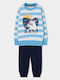 Kinder Sweatpants Set Blau