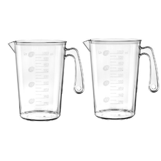 Raki Kunststoff Doser Küchen 1000ml 2 Stück