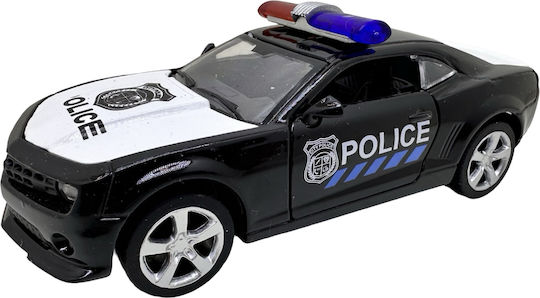 Model Static Ford Mustang Poliție 1:32 Replica Metalică Lumini Sunete Uși Capotă Portbagaj Deschise