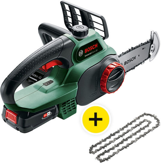 Bosch Universalchain 18 Battery Chainsaw 2x2.5Ah 18V