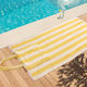 Cotton Yellow Beach Towel 150x70cm