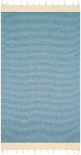 Aquablue Πετσέτα Θαλάσσης Βαμβακερή με Κρόσσια 200x100εκ.
