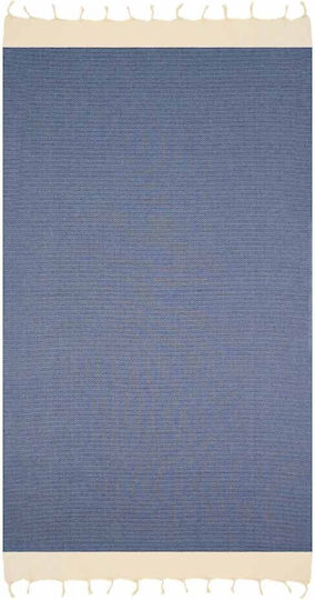 Aquablue Πετσέτα Θαλάσσης Βαμβακερή με Κρόσσια 200x100εκ.
