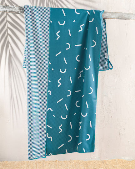Rythmos Microfiber Body Towel Double-Sided 160x90cm