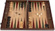 Manopoulos Piese de Joc din Lemn Naturale pentru Backgammon Lucrate Manual Albastre Roșii Verzi