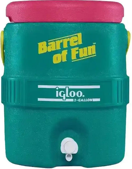 Igloo Igloo Kunststoff Thermosflasche 7,6l Grün/Pink