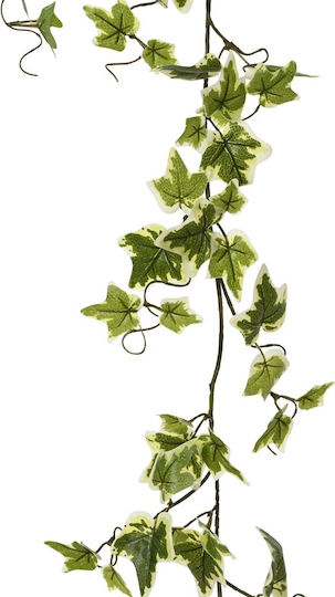 Ivy Garland Polyester Green-White 12x8x150cm Kaemingk 899746-2 00056766