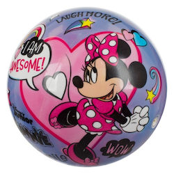 Μπάλα Πλαστική 14cm Disney Minnie Flower-farm 12/3328