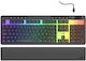 HAMA Exodus 515 Illuminated Gaming Keyboard with RGB Lighting English US