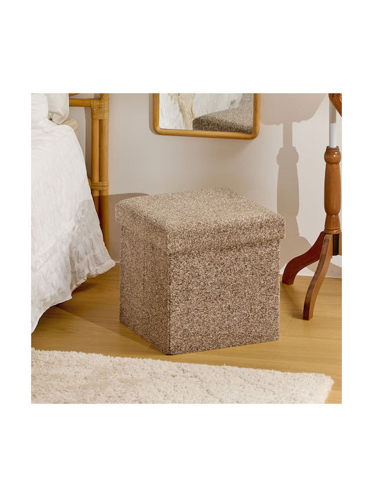 Living Room Stool With Storage Space Wooden A-s...