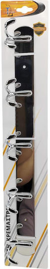 Landsh with Screws Inox Silver