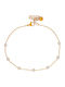 Excite-Fashion Gold Plated Stainless Steel Anklet