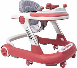 Baby-Lauflernhilfe mit Musik für 6+ Monate Rosa