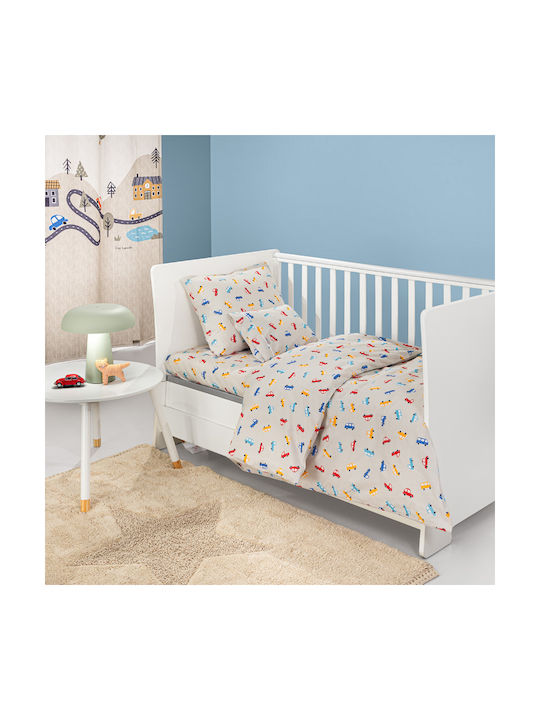 Guy Laroche Set Baby Bettlaken Für Krippe Baumw...